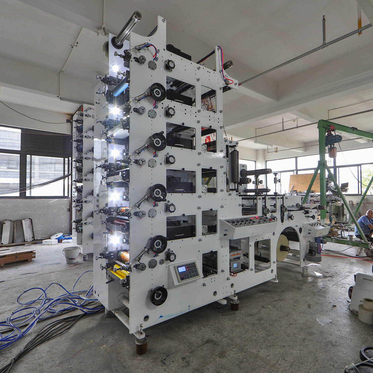 Какой тип чернил используется в печати Flexo?